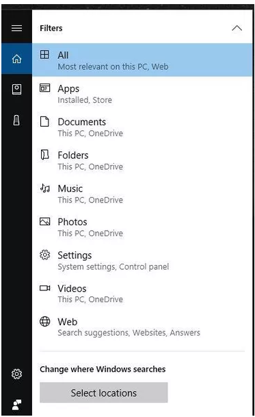 5 thủ thuật tìm kiếm nhanh chóng trên Windows 10. 1