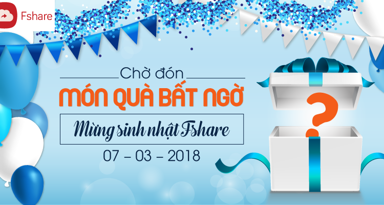 Sinh nhật Fshare