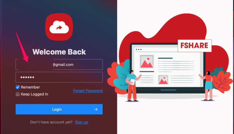 login