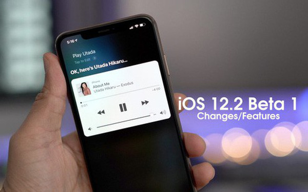 Báº£n cáº­p nháº­t iOS 12.2 có tính nÄng gì má»i?
