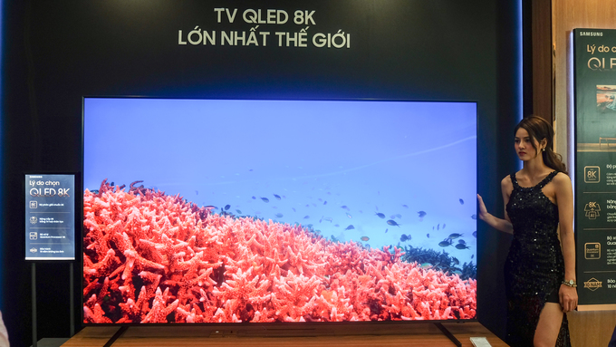TV Samsung QLED 8K về Việt Nam, giá từ 119 triệu đồng