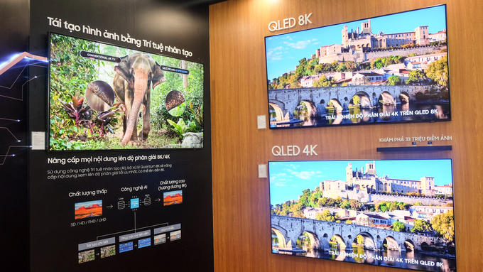 TV Samsung QLED 8K về Việt Nam, giá từ 119 triệu đồng