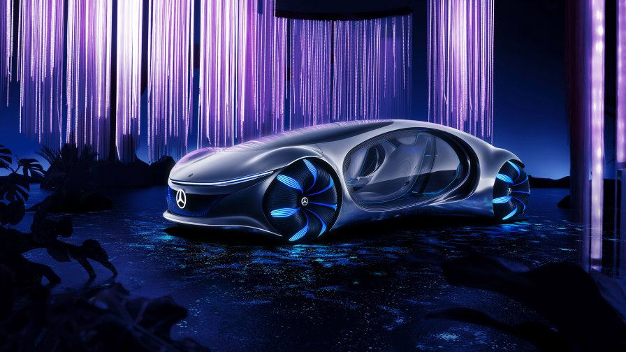MercedesBenz Brings The New VISION AVTR Concept To Hollywood Ahead Of  Avatar The Way Of Waters Premiere