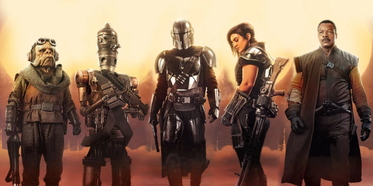 Star Wars – The Mandalorian – Character Posters – Textless Web ...