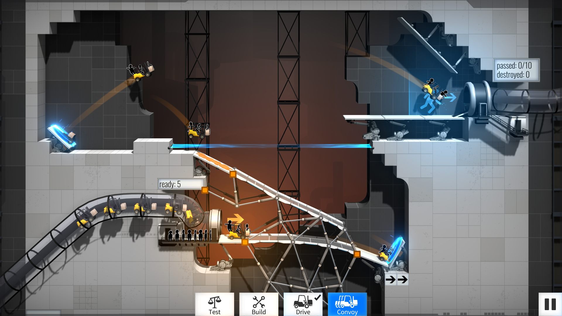 Bridge Constructor Portal - Tai game | Download game Chiến thuật