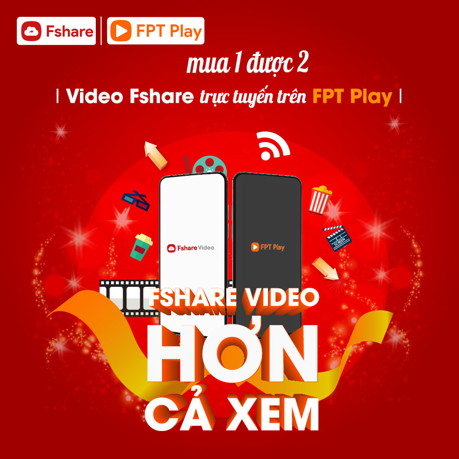 Xem video trực tuyến trên app FPT Play với tính năng Fshare Video
