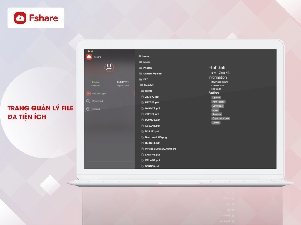 Fshare Tool (MAC) chính thức ra mắt Phiên Bản 2021
