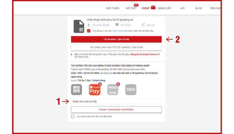 fcode fshare 1
