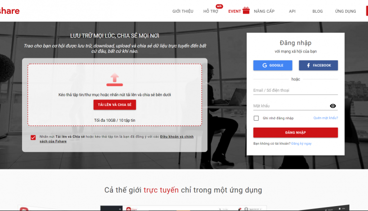 so huu mien phi tai khoan VIP Fshare 1