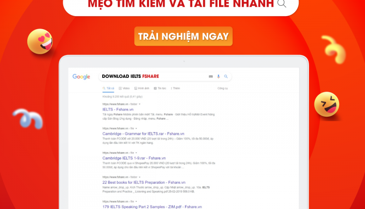 Tim noi dung Fshare nhanh chong