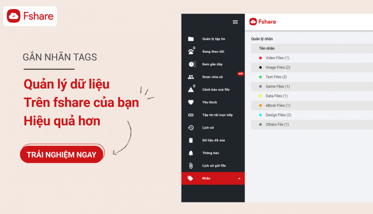 tinh nang gan nhan tags fshare