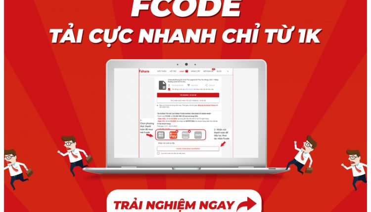 Fcode tải cực nhanh chỉ từ 1k