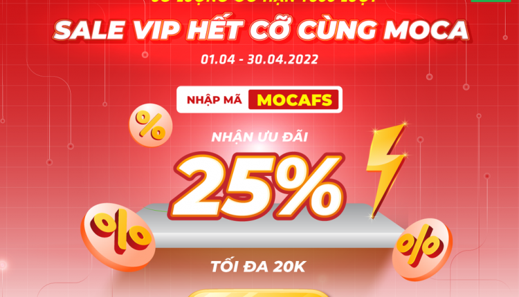 Ưu đãi Fshare và ví Moca Tháng 4-2022