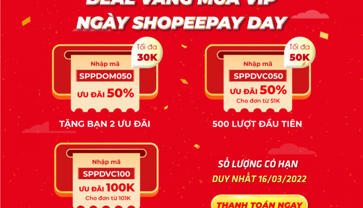 Uu dai Fshare va ShopeePay