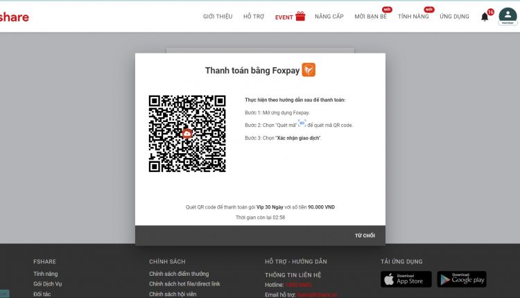 Huong-dan-thanh-toan-Fshare-qua-Foxpay-3