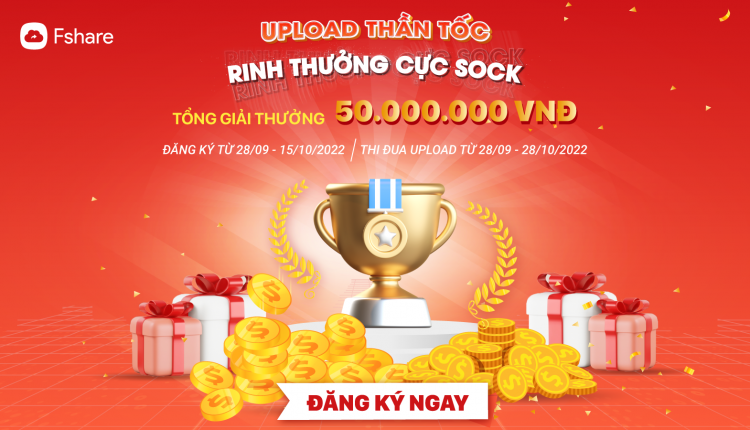Fshare Upload Award thang 10-2022