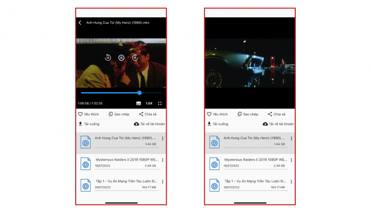 Xem video trên Fshare Moblie cuc chill