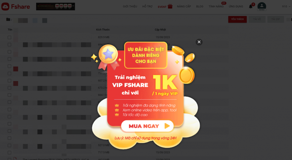 Hướng dẫn đăng ký tài khoản Fshare bằng FPT ID - Fshare Blog