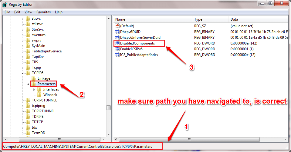 tìm key có tên DisabledComponents